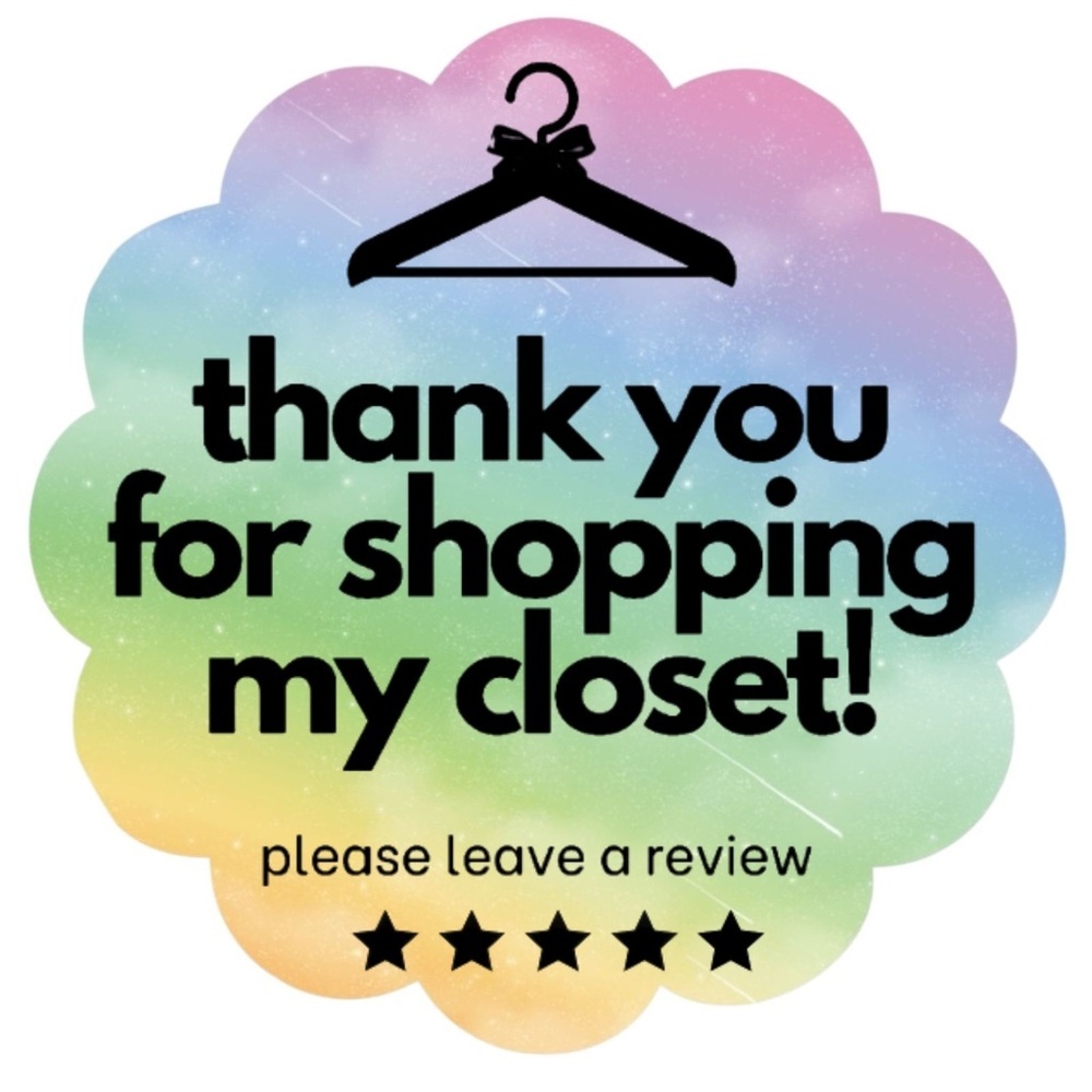 Thank you for shopping my closet sticker label New shipping supplies - Picture 15 of 15
